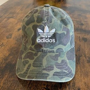 Camo adidas hat